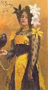 Ilya Yefimovich Repin Portrait of Lydia Kuznetsova china oil painting artist